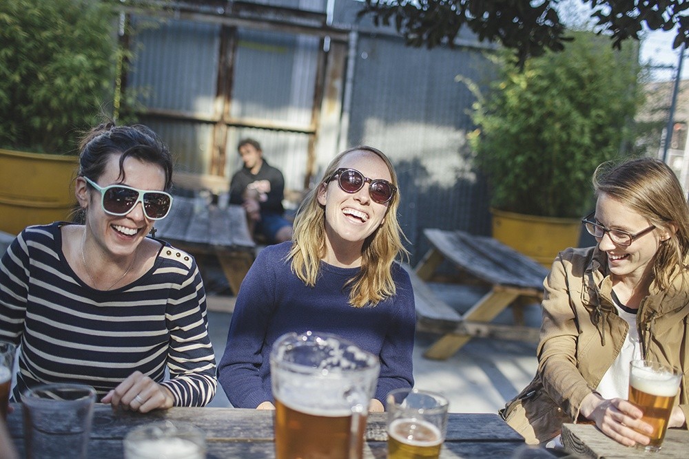 The average workday ends around 6 pm, though team members frequently get together for happy hours, ping pong competitions, barbeques, etc.