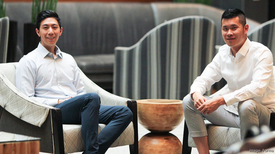 The co-founders of Forma (formerly known as Twic), Jason Fan and Max Hsieh. Forma raised a $40 million Series B led by Ribbit Capital to transform employee benefits for the modern workforce.