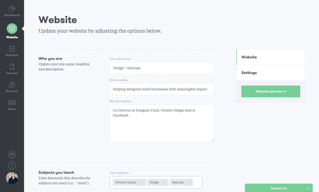 Aesthetic simplicity allows Coach to ship and iterate fast in the early stages of product development.